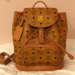 MCM Heritage Single Pocket Rucksack - Visetos